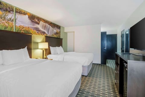 Room, 2 Queen Beds, Accessible, Non Smoking | Hypo-allergenic bedding, in-room safe, laptop workspace, blackout drapes