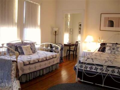 Individually decorated, individually furnished, iron/ironing board