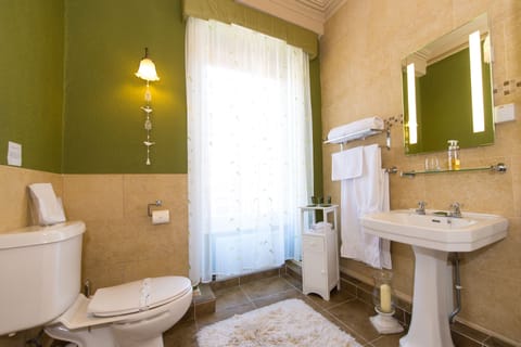 Superior Room, 1 King Bed | Bathroom | Eco-friendly toiletries, hair dryer, bathrobes, slippers