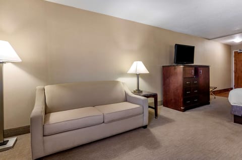 In-room safe, laptop workspace, blackout drapes, iron/ironing board