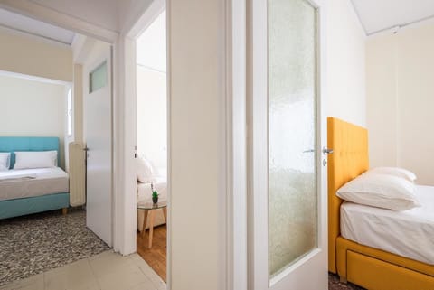 Acropolis View Paradise Apartment | 3 bedrooms, iron/ironing board, free WiFi, bed sheets