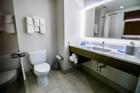 In-room safe, desk, iron/ironing board, free cribs/infant beds