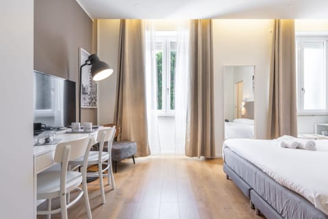 Deluxe Double Room, Private Bathroom, City View (Castello) | Premium bedding, down comforters, memory foam beds, in-room safe