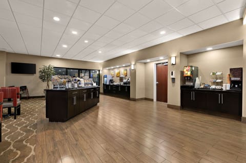 Free buffet breakfast