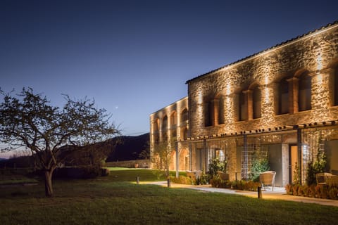 Front of property - evening/night
