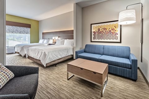 Suite, Multiple Beds | Pillowtop beds, desk, laptop workspace, blackout drapes