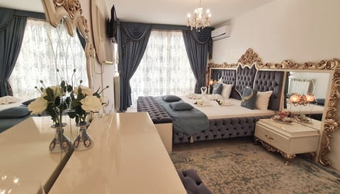 1 bedroom, in-room safe, iron/ironing board, free cribs/infant beds