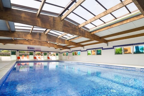 Indoor pool, seasonal outdoor pool