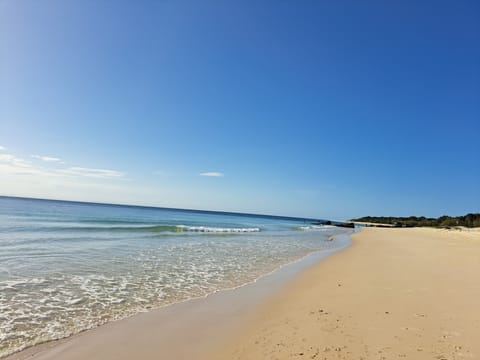 Beach nearby, white sand, kayaking, fishing