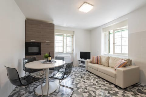 Basic Apartment, 2 Bedrooms | Living area | Flat-screen TV