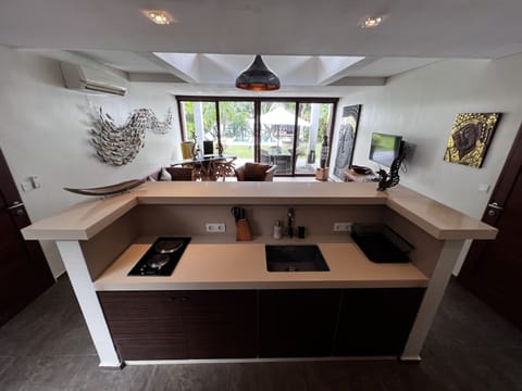 Exclusive Villa, 2 Bedrooms | Private kitchen | Electric kettle