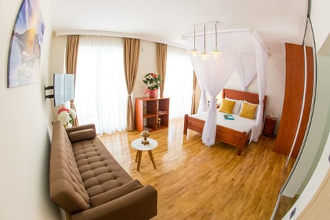 Glory Superior Studio, 1 Bedroom | Living area | Flat-screen TV