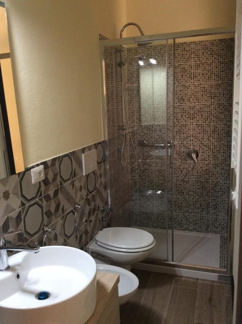 Shower, rainfall showerhead, hair dryer, bidet