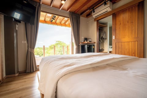 Deluxe Double Room with Mountain View | View from room