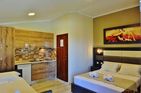Standard Studio | 1 bedroom, premium bedding, in-room safe, blackout drapes