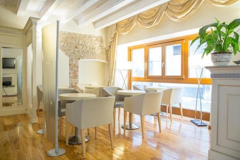 Daily buffet breakfast (EUR 14 per person)