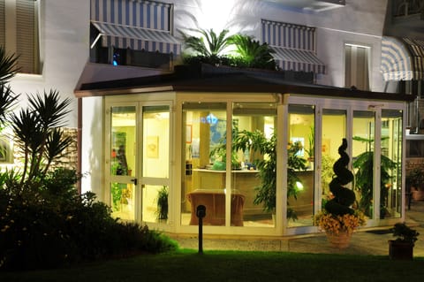 Front of property - evening/night