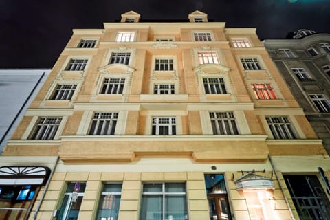 Front of property - evening/night