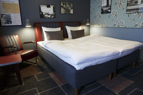 Individually decorated, individually furnished, iron/ironing board