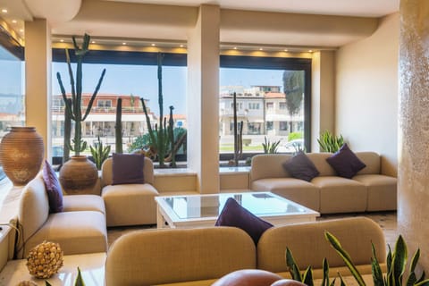 32-inch flat-screen TV with satellite channels, TV