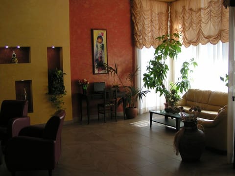 Lobby sitting area