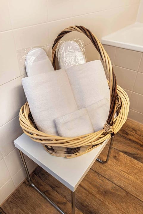 Deluxe Double Room, Balcony, Mountain View | Bathroom | Shower, hair dryer, towels, soap