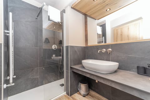 Free toiletries, hair dryer, bidet, towels