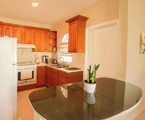 City Double Room, 2 Bedrooms, Non Smoking, City View | Private kitchen | Fridge, microwave, oven, stovetop