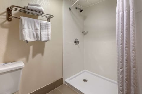 Room, 1 King Bed with Sofa bed, Non Smoking (Upgrade) | Bathroom | Combined shower/tub, free toiletries, hair dryer, towels