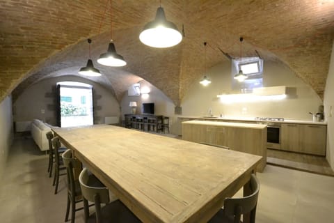 Apartment | Private kitchen | Fridge, microwave, oven, stovetop