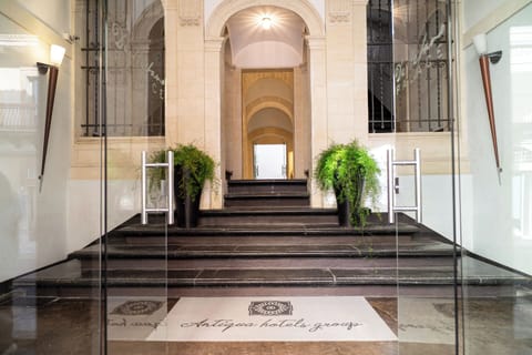 Interior entrance