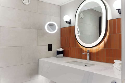 Free toiletries, hair dryer, towels, soap