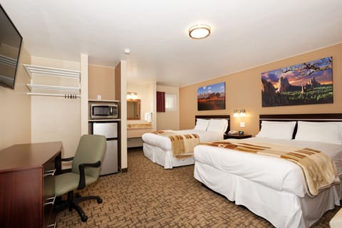 Standard Room, 2 Queen Beds | Blackout drapes, iron/ironing board, cribs/infant beds, rollaway beds