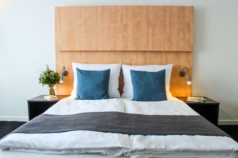 Standard Double Room + | Desk, blackout drapes, soundproofing, free cribs/infant beds