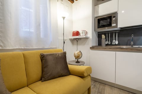 Apartment, 1 Bedroom | Living room | LCD TV