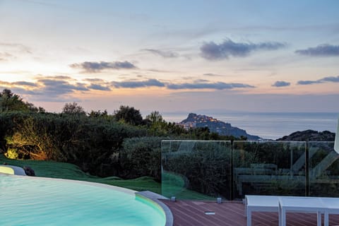 Outdoor pool, open 8:30 AM to 7:30 PM, pool umbrellas, sun loungers