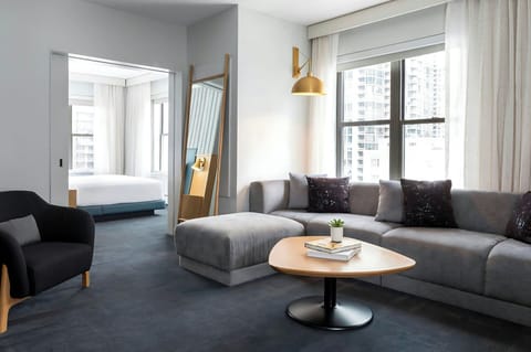 Premium bedding, in-room safe, desk, blackout drapes