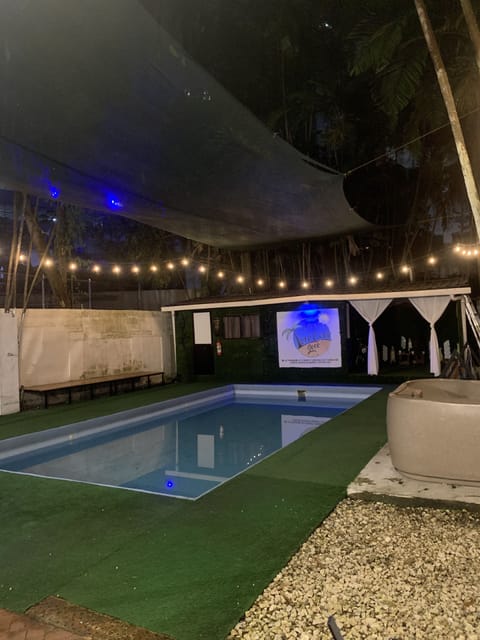 Outdoor pool, open 6:00 AM to 11:00 PM, sun loungers