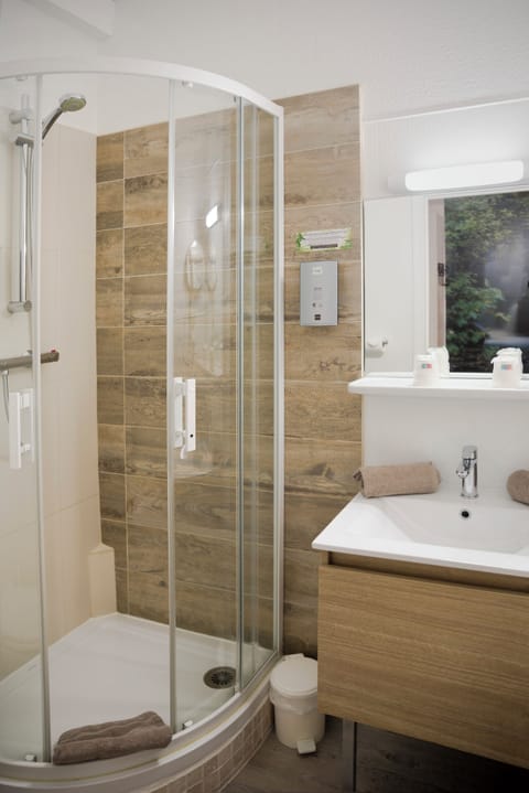 Standard Double Room | Bathroom | Hair dryer, towels