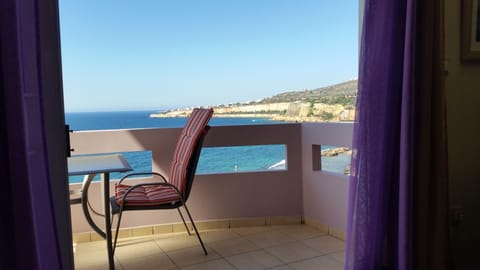 Deluxe Apartment, 1 Bedroom, Sea View | Balcony