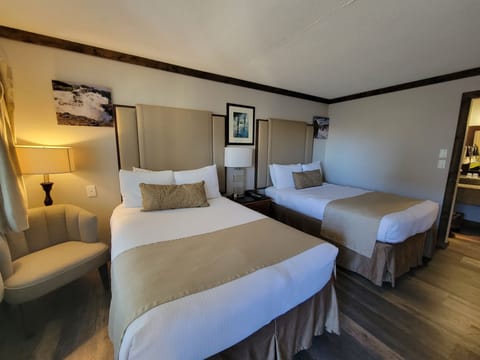 Studio, 2 Double Beds | Hypo-allergenic bedding, iron/ironing board, free WiFi, bed sheets