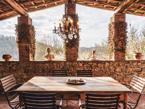 Exclusive Double Room, 1 King Bed, Patio | Premium bedding, down comforters, in-room safe, individually decorated