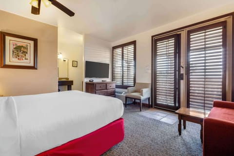 In-room safe, desk, iron/ironing board, free cribs/infant beds