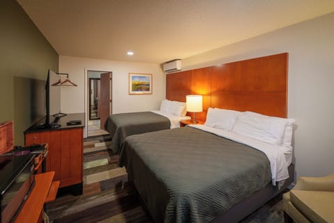 Classic Room, 2 Queen Beds | Desk, iron/ironing board, free WiFi, bed sheets