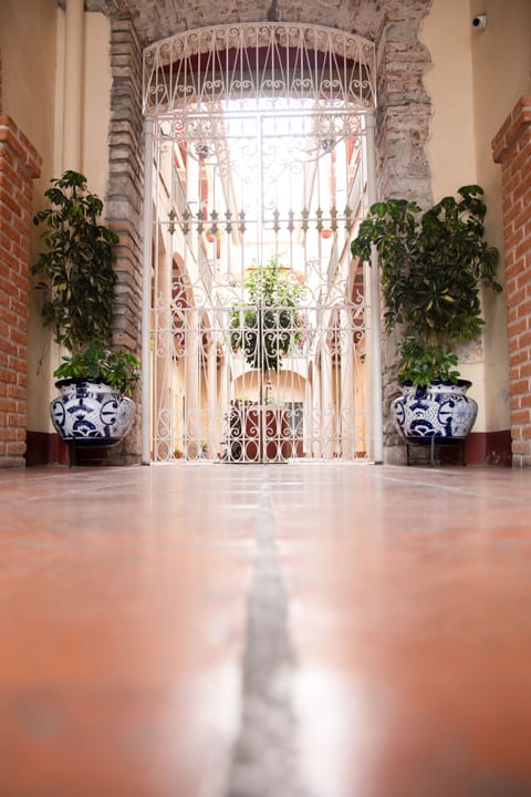 Interior entrance