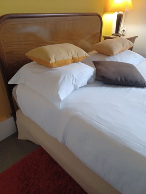 Economy Double Room (salle de bain hors chambre) | Minibar, iron/ironing board, free WiFi, bed sheets