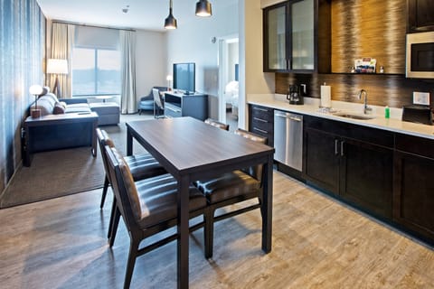 Desk, blackout drapes, iron/ironing board, cribs/infant beds