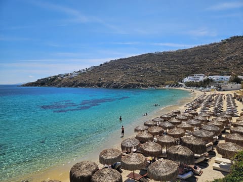 Beach nearby, white sand