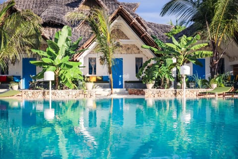 Bungalow with Front Pool View | View from room