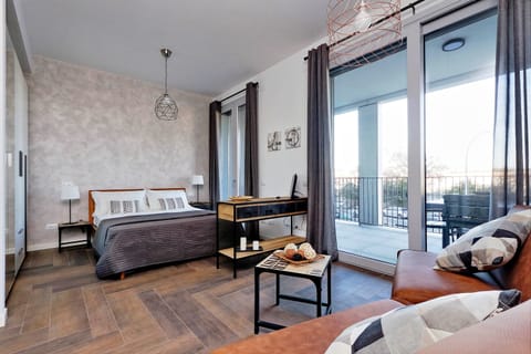 Studio, 1 Bedroom, Terrace, City View | Down comforters, iron/ironing board, cribs/infant beds, free WiFi